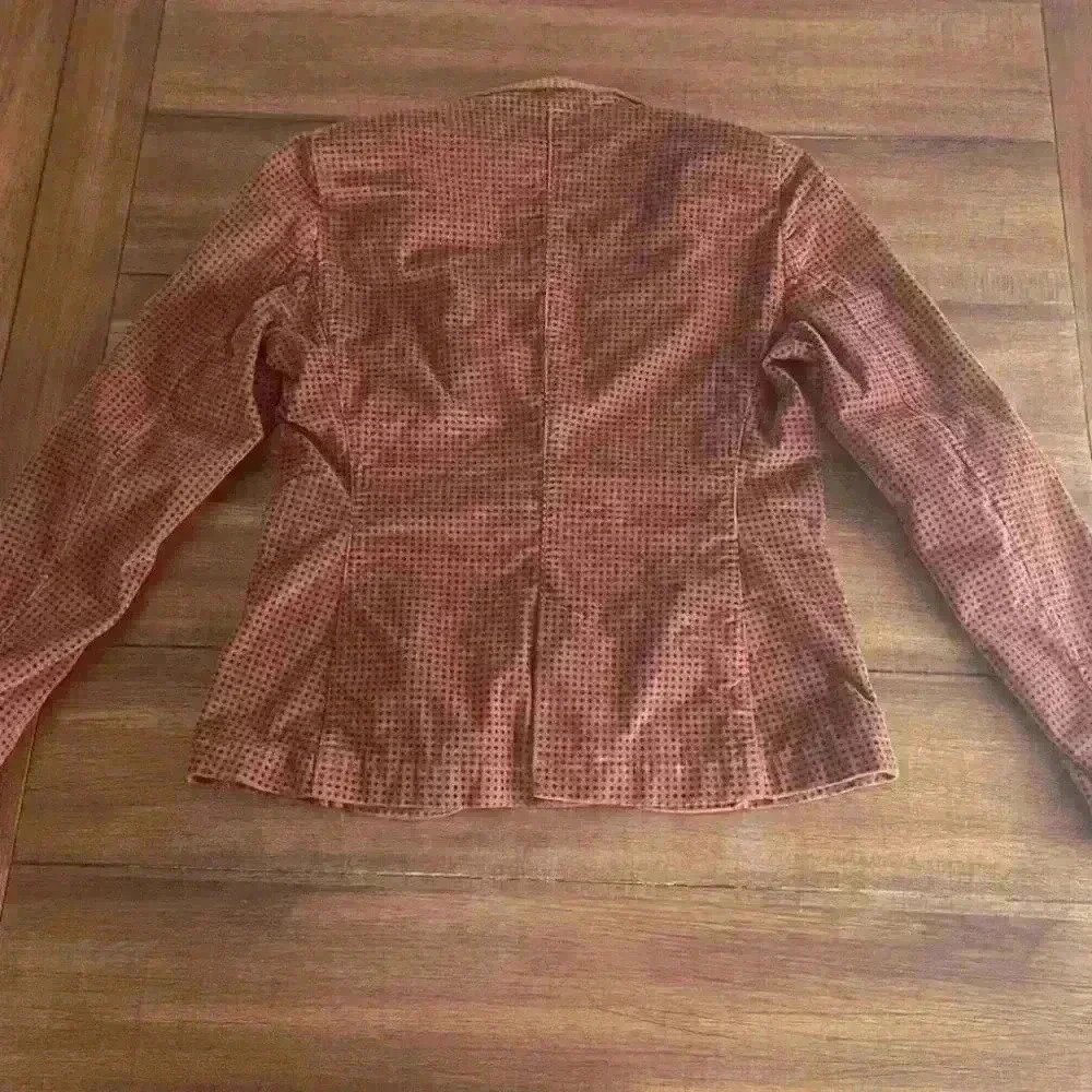 IANUX #Thinkcolored Italian Partly Handmade Polkadot Blazer Women's Size 44 US 8 - Picture 11 of 16